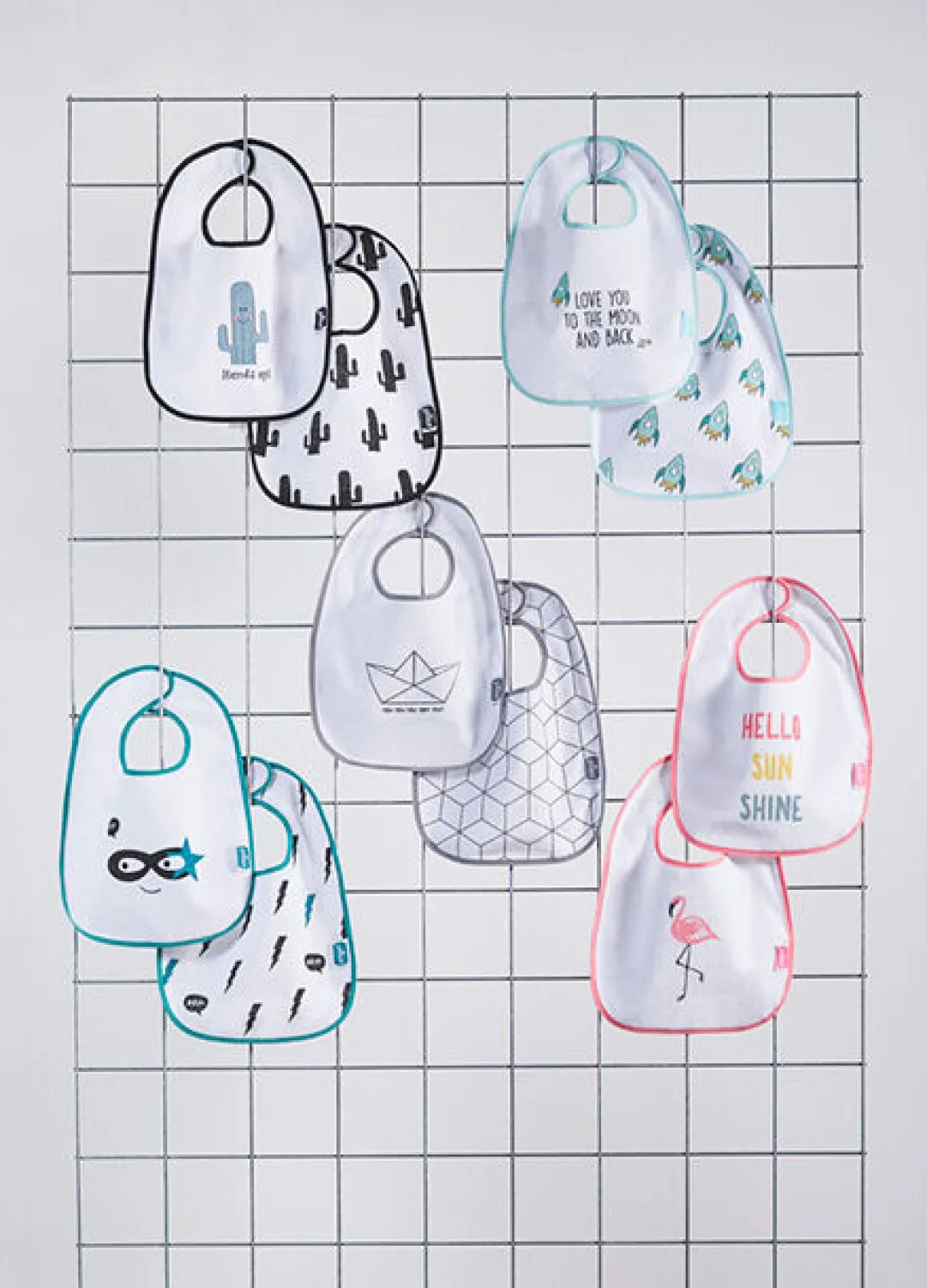 Jollein Slab Waterproof Klittenband Superheroes 2 Pack