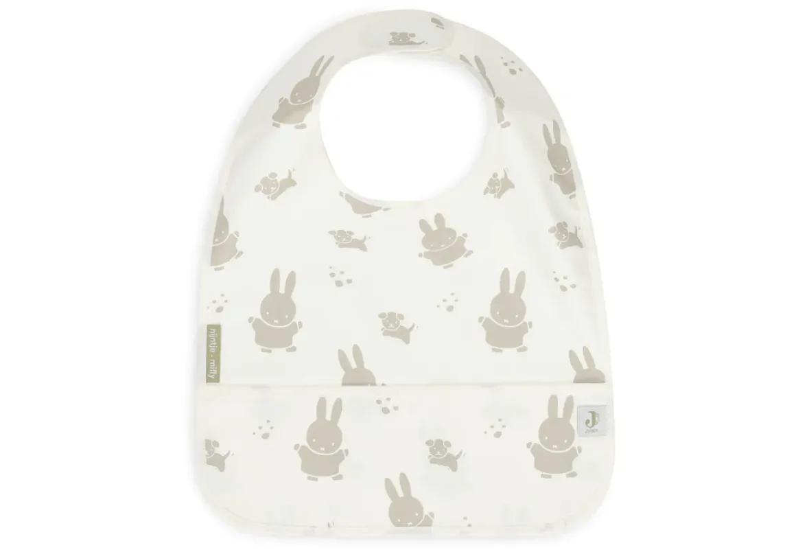 Jollein Slab Waterproof Miffy & Snuffy Olive Green (2pack)