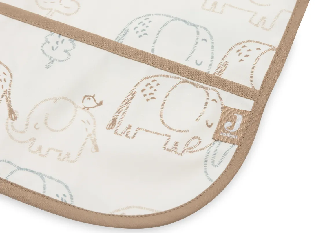 Jollein Slab Waterproof met Mouw Elephant Tales