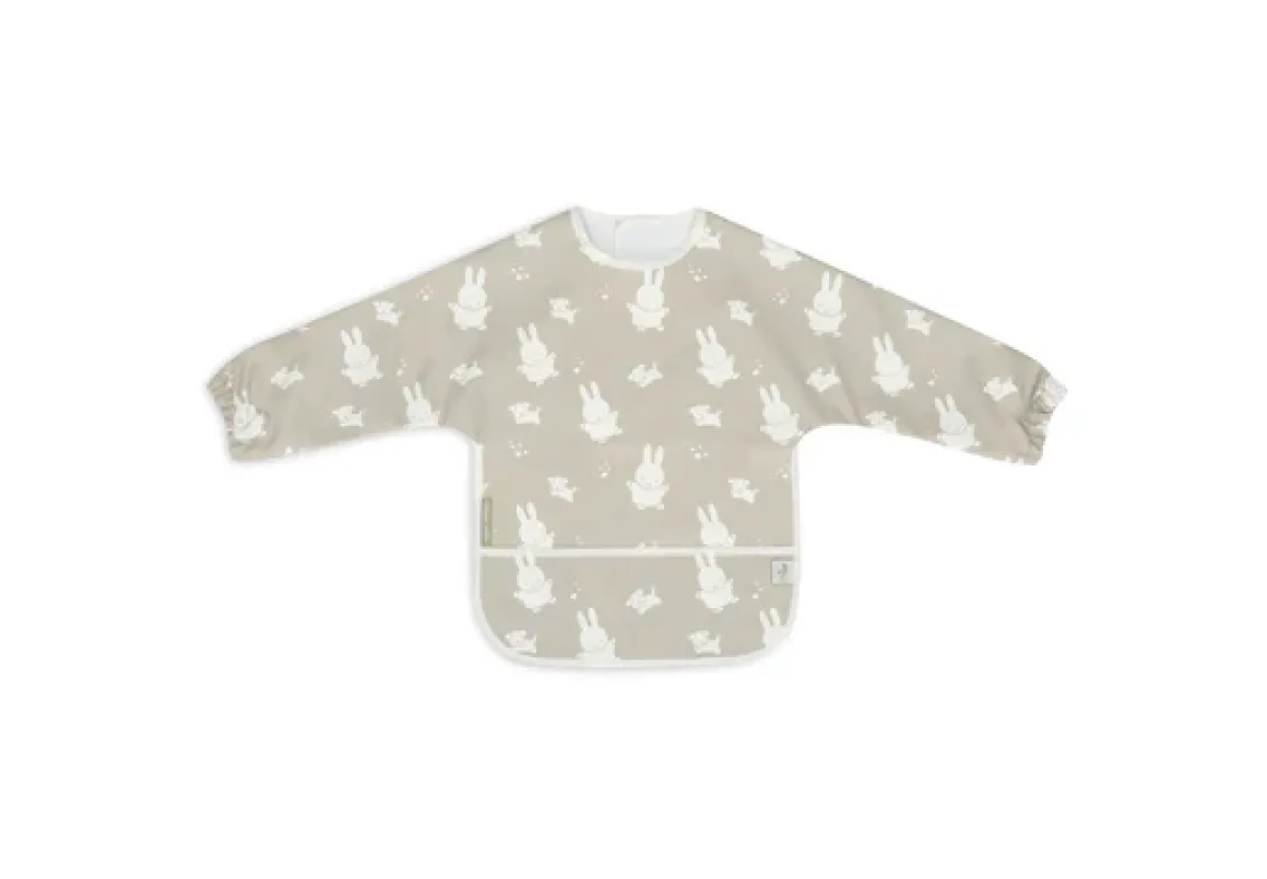 Jollein Slab Waterproof Met Mouw Miffy & Snuffy Olive Green