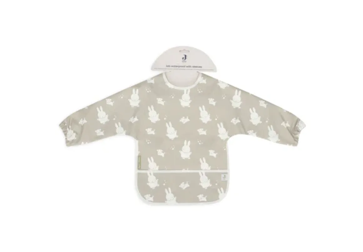 Jollein Slab Waterproof Met Mouw Miffy & Snuffy Olive Green