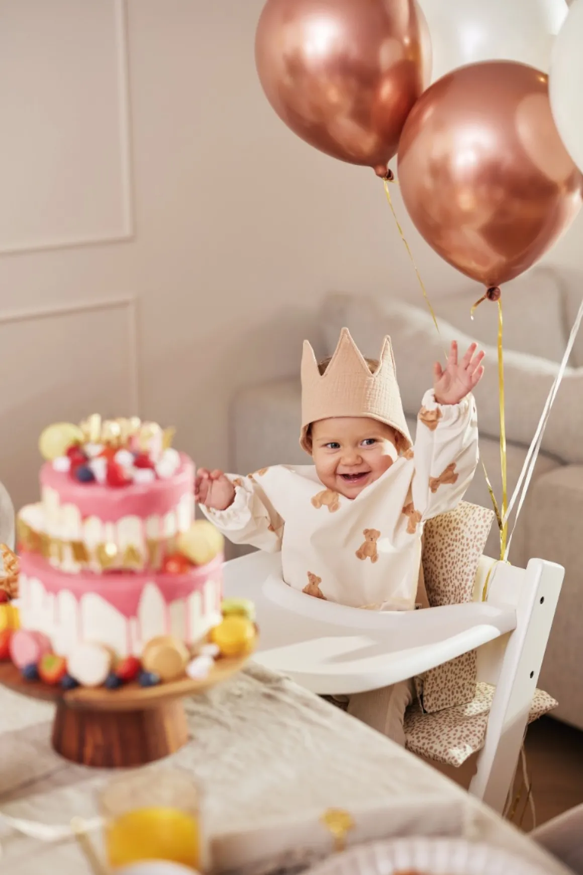 Jollein Verjaardagskroon Party Collection Ivory