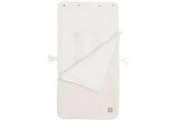 Jollein Voetenzak Groep 0+ 3/5 punts Gordel Cloudy Rib Oatmeal