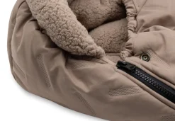 Jollein Voetenzak Groep 0+ 3/5 punts Gordel Embossed Milky Coffee