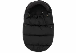 Jollein Voetenzak Groep 0+ Autostoel 3/5 Punts Gordel Puffed Zwart