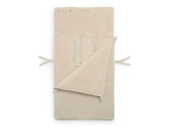 Jollein Voetenzak Groep 0+ Autostoel 3/5 Punts Gordel Basic Knit Nougat