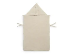 Jollein Voetenzak Groep 0+ Autostoel 3/5 Punts Gordel Basic Knit Nougat