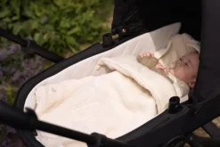 Jollein Voetenzak Groep 0+ Autostoel 3/5 Punts Gordel Miffy Teddy - Oatmeal