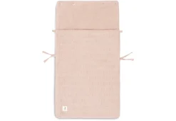 Jollein Voetenzak Groep 0+ Autostoel 3/5 Punts Gordel Grain Knit Wild Rose