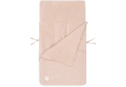 Jollein Voetenzak Groep 0+ Autostoel 3/5 Punts Gordel Grain Knit Wild Rose