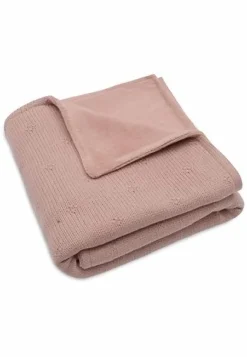Jollein Wiegdeken 75 x 100 cm Cosy Knit Wild Rose/Velvet