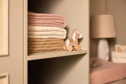 Jollein Wiegdeken 75 x 100 cm Check Knit Biscuit