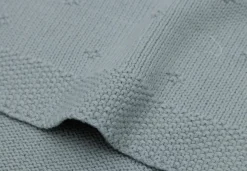 Jollein Wiegdeken 75 x 100 cm Cosy Knit Sea Green