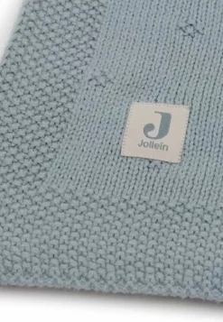 Jollein Wiegdeken 75 x 100 cm Cosy Knit Sea Green