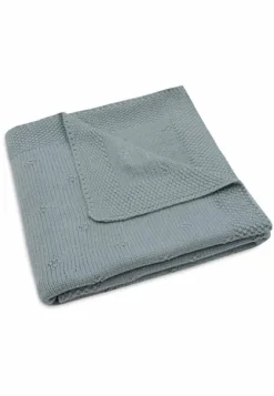 Jollein Wiegdeken 75 x 100 cm Cosy Knit Sea Green
