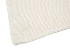 Jollein Wiegdeken 75 x 100 cm Basic Knit Ivory Coral Fleece