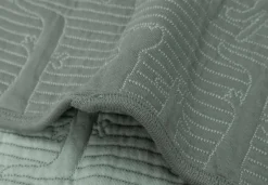 Jollein Wiegdeken 75 x 100 cm Jungle Jambo Ash Green/Laurel