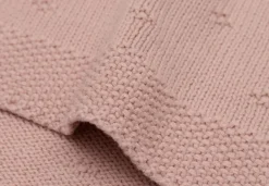 Jollein Wiegdeken 75 x 100 cm Cosy Knit Wild Rose