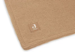 Jollein Wiegdeken Basic Knit Biscuit/ Fleece 75 x 100 cm