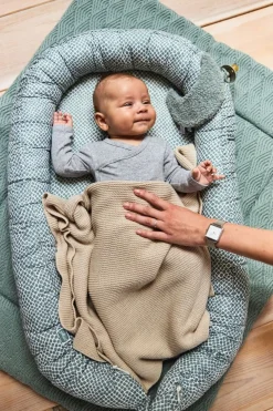 Jollein Wiegdeken Basic Knit Nougat 75 x 100 cm