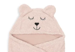 Jollein Wikkeldeken Bear Boucle Wild Rose