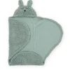 Jollein Wikkeldeken Bunny Ash Green 100x105 cm
