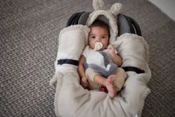 Jollein Wikkeldeken Bunny Nougat 100 x 105 cm