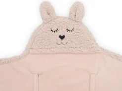Jollein Wikkeldeken Bunny Pale Pink 100x 105 cm
