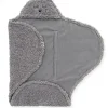 Jollein Wikkeldeken Bunny Storm Grey 100 x 105 cm