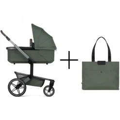 Joolz Kinderwagen 2 In 1 Day5 Forest Green + Joolz Verzorgingstas Forest Green