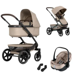 Joolz Kinderwagen 3 in 1 Geo3 Sandy Taupe + Joolz Maxi-Cosi Groep 0 Autostoel Pebble 360 Pro