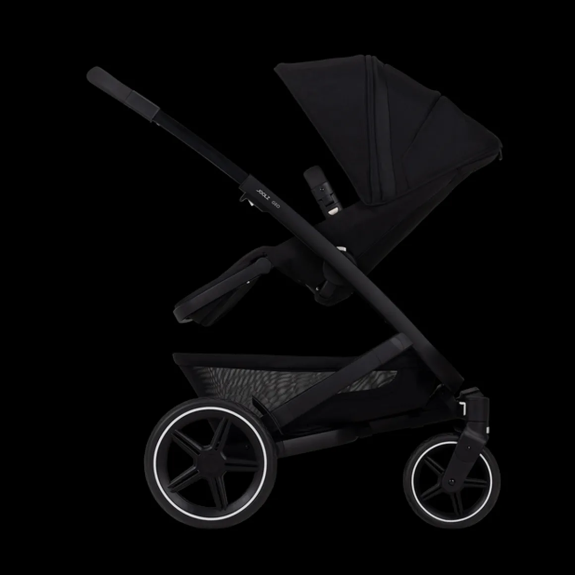 Joolz Kinderwagen 3 In 1 Geo3 Space Black + Isofix Base + Voetenzak