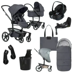Joolz Kinderwagen Day5 All-in-One Bundel | Stone Grey