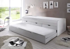 Kajuitbed Nessi Wit 90 x 200 cm