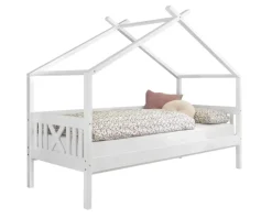 Kinderbed Suza Inclusief Rolbodem 90 x 200 cm Wit