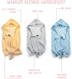 KipKep Badcape Blenker Sunset Gold