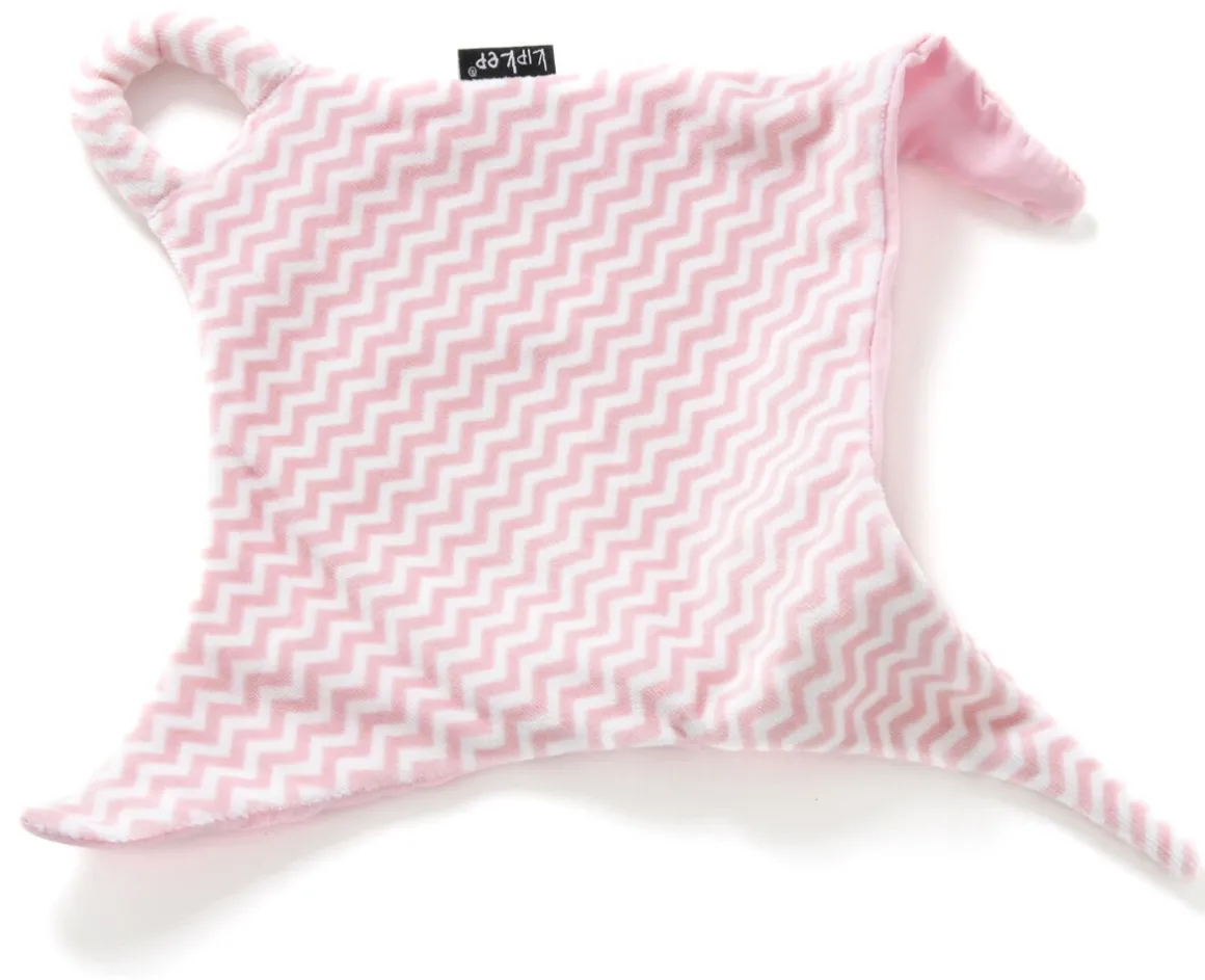 KipKep Knuffel Speendoekje Roggy Ziggy Pink