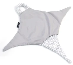 KipKep Knuffel Speendoekje Roggy Ziggy Grey