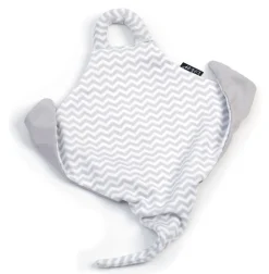 KipKep Knuffel Speendoekje Roggy Ziggy Grey