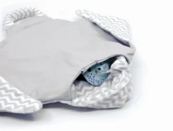 KipKep Knuffel Speendoekje Roggy Ziggy Grey