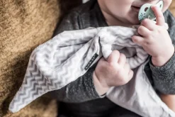 KipKep Knuffel Speendoekje Roggy Ziggy Grey