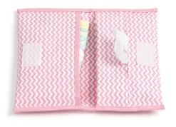 KipKep Verschoonmatje + Luieretui Napper Ziggy Pink