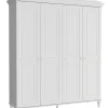 Kledingkast 4 Deurs Lora Wit