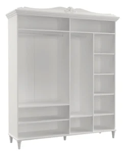 Kledingkast 4 Deurs Lora Wit