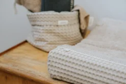 Koeka Aankleedkussenhoes Wafel Amsterdam Sand