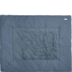 Koeka Boxkleed Wafel Amsterdam Bluestone/Natural 75x95