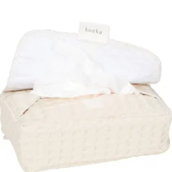 Koeka Hoes Voor Babydoekjes Wafel Antwerp Naturel