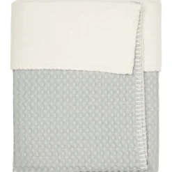 Koeka Ledikantdeken Cotton Fleece Wafel Amsterdam Ocean Air 100x150