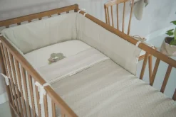 Koeka Ledikantdeken Cotton Fleece Napa Sage 100 x 150 cm