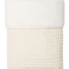 Koeka Ledikantdeken Wafel/Teddy Oslo Natural/Pebble 100 x 150 cm